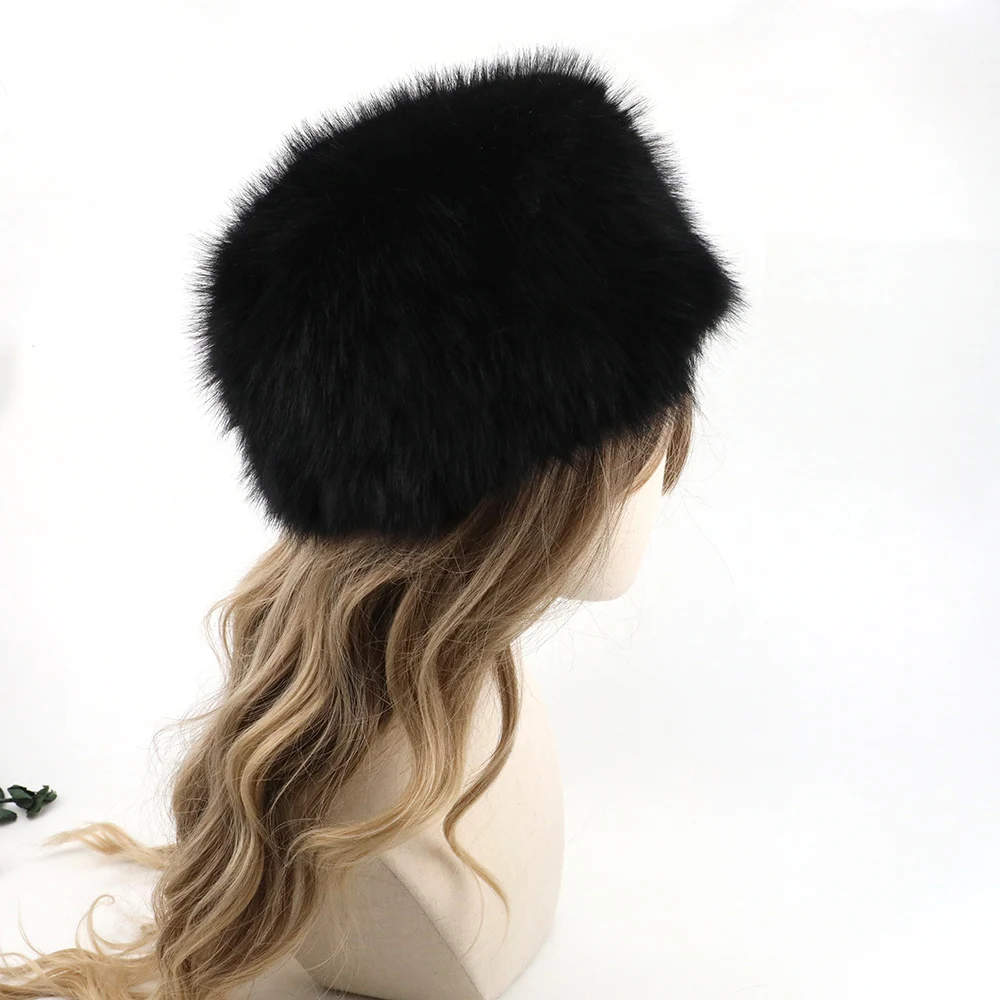 Теплая монгольская шапка женская теплая снежная лыжная шапка из искусственного лисьего меха женские зимние шапки ветрозащитные купольные защитные шапки для ушей женской формы