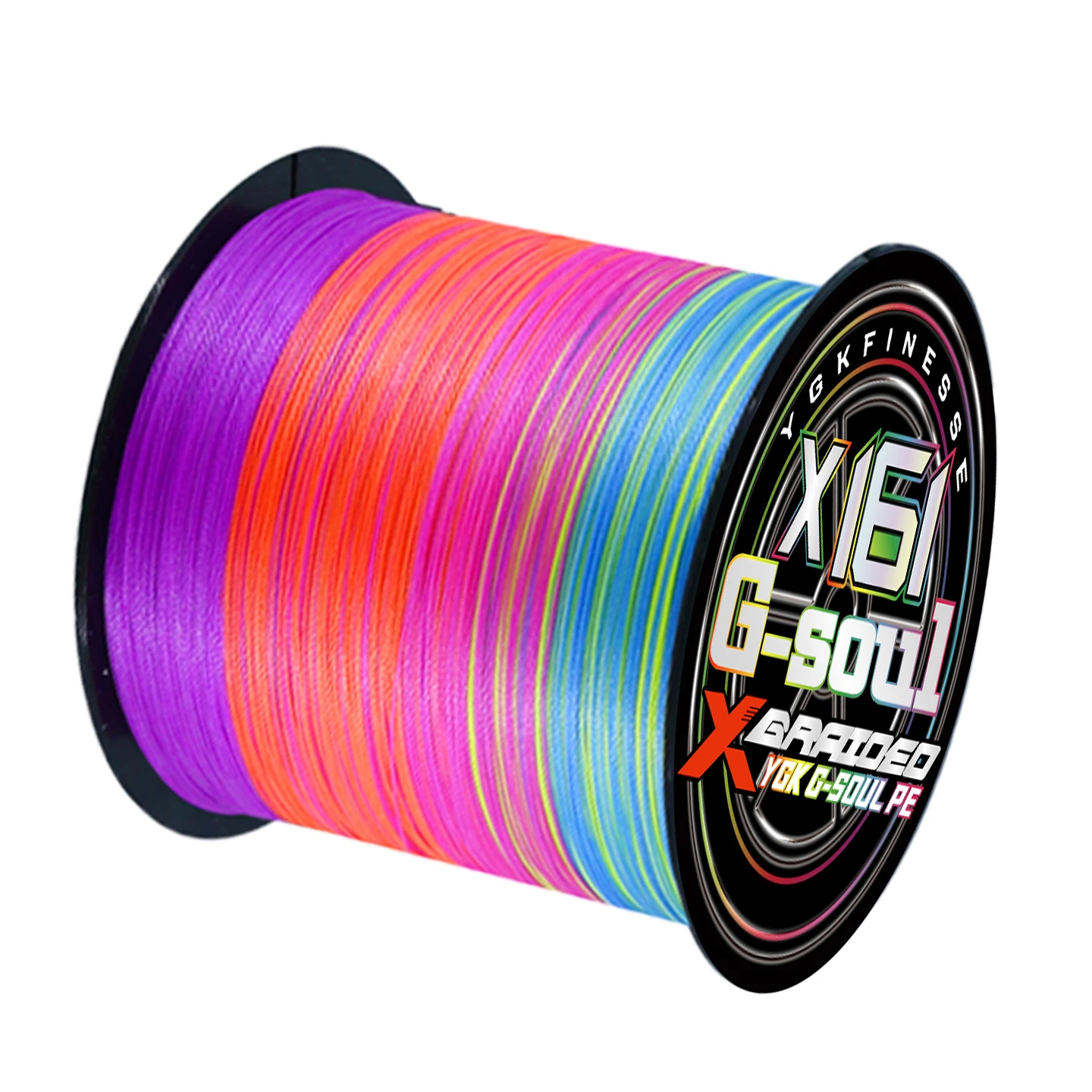 

Новая плетеная леска YGK G-Soul X161, 161 нитей, разноцветная, мультифиламентная, для морской воды, PE, основная леска, 300м/500м
