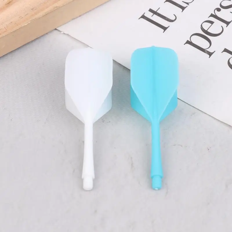 

New 5/10Pcs Standard Shape Integrated Dart Flights And Shafts 2BA Screw In-one Dart Flight Integrated Dart Shaft And Flights