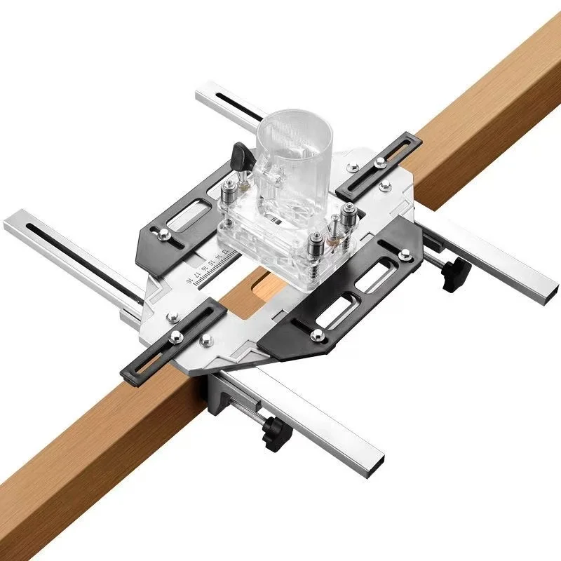 2025 ไม้ประตู Grooving Positioner ไม้เจาะรูท่องเที่ยว Locator มัลติฟังก์ชั่บานพับเจาะ Locator