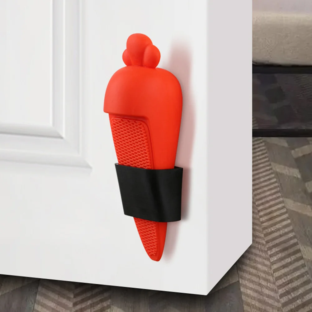 

Silicone Wedge Stoppers Floor Stop Tools Anti S Anti Slamming Carrot Shaped Door Stoppers Home Office Use Door Stop