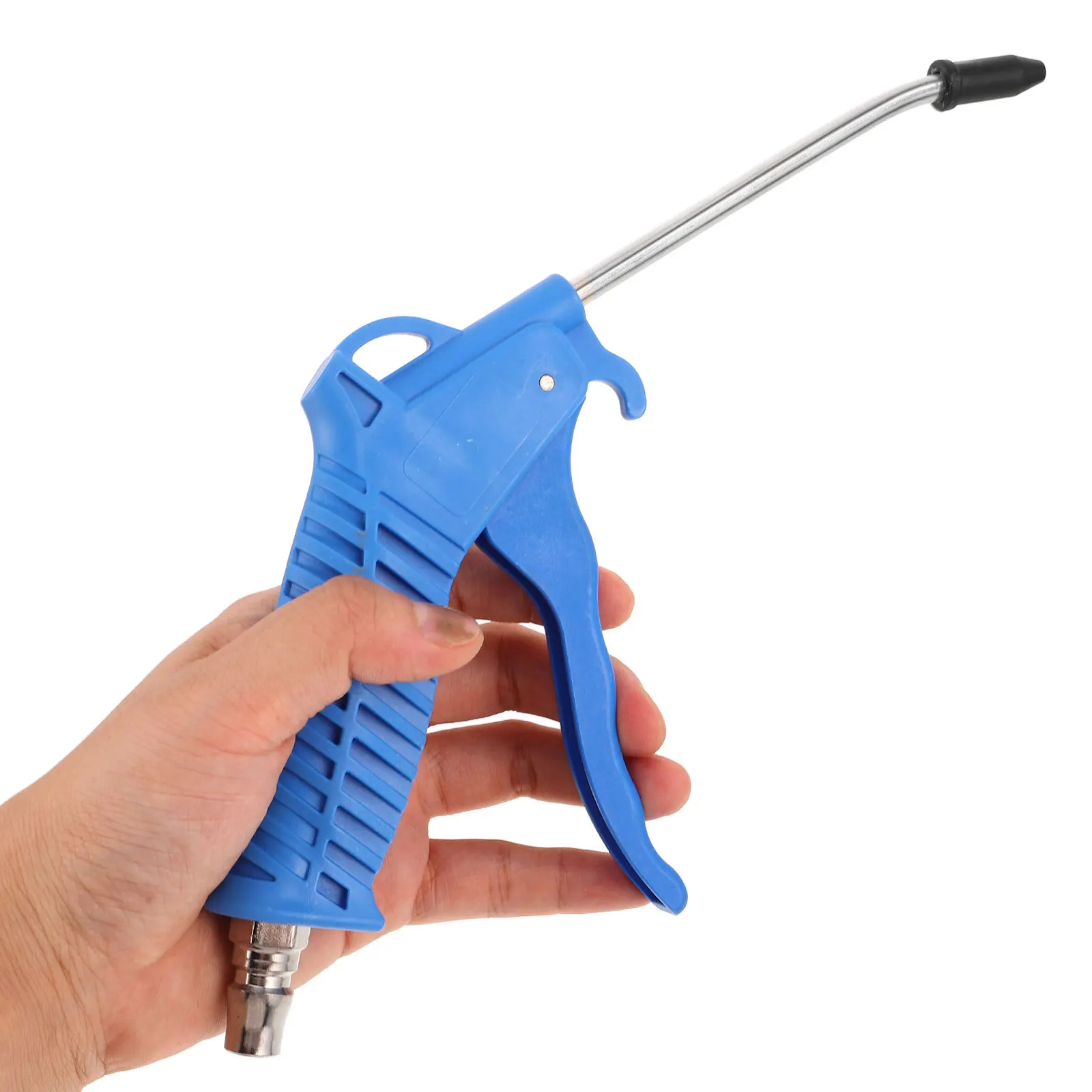 Kit spolverino per soffiatore d'aria Strumento pneumatico per la rimozione della polvere ad alta pressione per la pulizia della tastiera del PC Officina Parti del motore del garage Aria