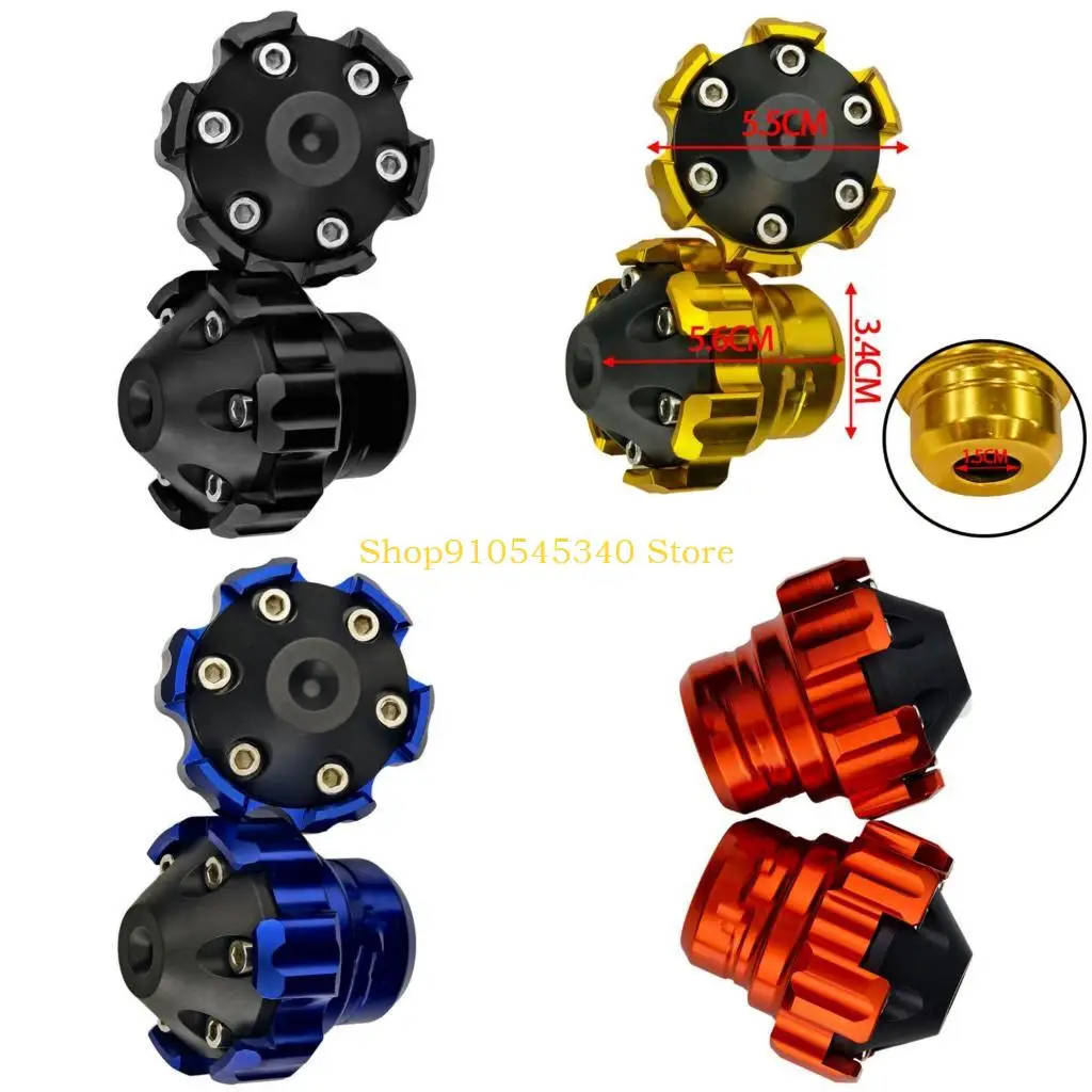 

U2JA Universal Aluminum Motorcycle Crash Protector Front Fork Stabilizers for Bike