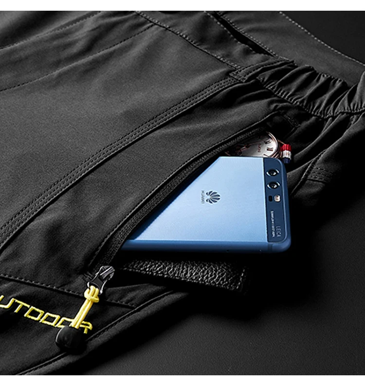 Trekking-Outdoor-Jacken für Herren, Herbst, klassische wasserdichte Regenmäntel, mit Kapuze, Camping, Herren-Regenbekleidung, Wanderjacke und Hose – Detail 14