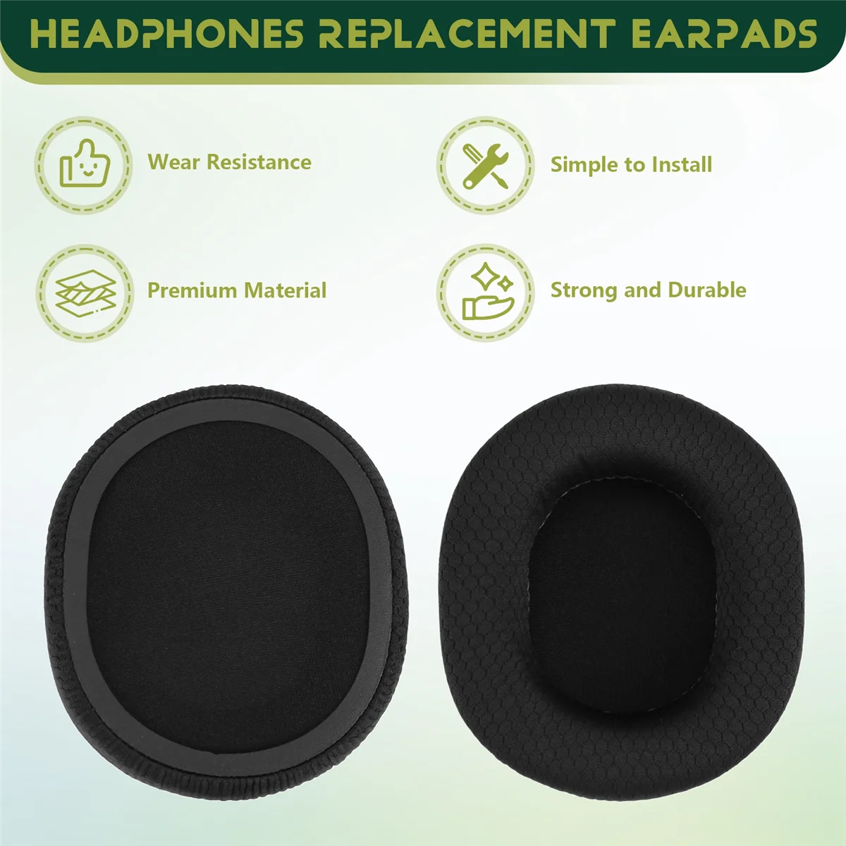 Sep. Replacement Earpads Cushions for Arctis 1/3/5/7/7X/9/9X/Pro Wireless Headset Isolation Ear Cushions