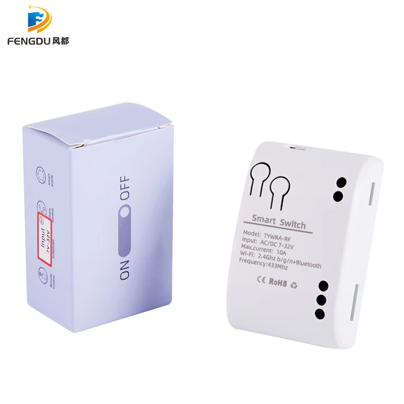 Alexa Smart Switch Tuya Smart Home 1CH 2CH Wifi Switch 220V 7-32V 85-250V USB 5V 10A Bezprzewodowy moduł przekaźnika Tuya Switch