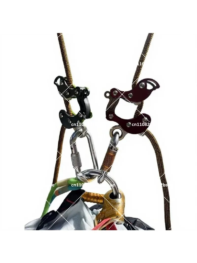 Outdoor Climbing Manual Up and Down Device Mechanical Grasping Knot Pulley for Aerial Work