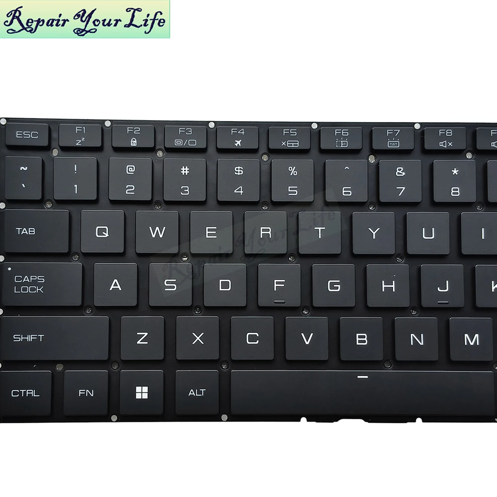 RU US Backlight Keyboard For Intel NUC23 X15 AC57 TFM19N93USJ8527 KBDR13A008-4013 2246039804M Russian English Notebook Teclado