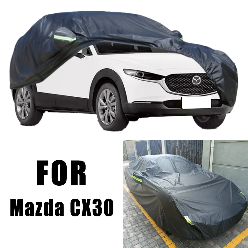 

For Mazda CX30 All-Weather Car Covers 6-in-1 Waterproof Dustproof UV Proof Snowproof Scratch Resistant Protection