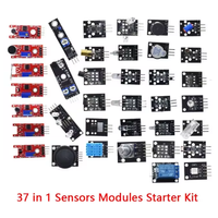 For arduino 45 in 1 Sensors Modules Starter Kit better than 37in1 sensor kit 37 in 1 Sensor Kit UNO R3 MEGA2560