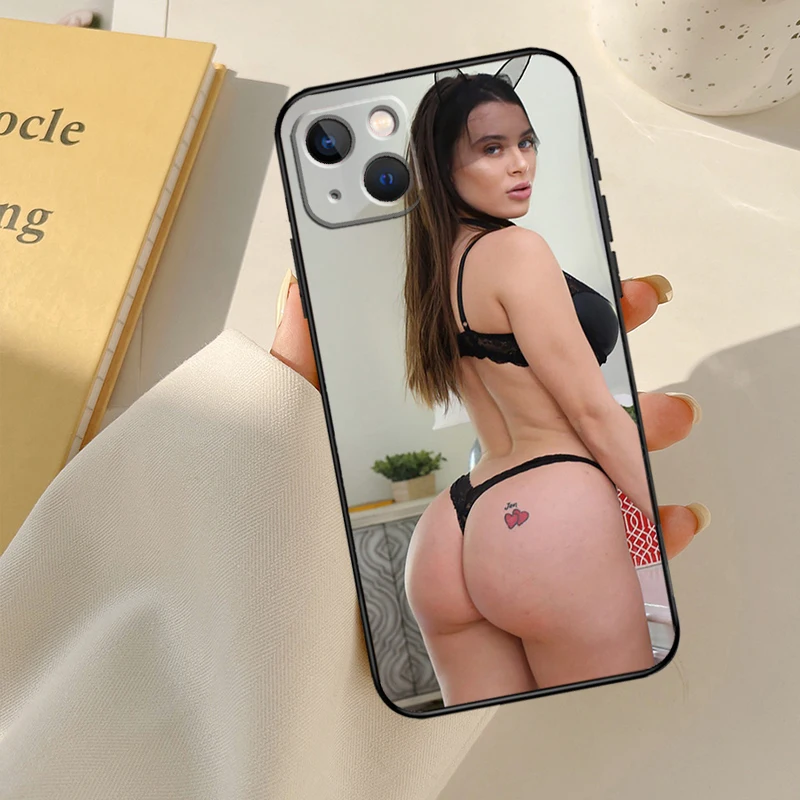 Sexy Lana Rhoades Phone Case For iPhone 13 12 11 14 15 Pro Max Case For iPhone XR X XS Max 7 8 Plus SE Coque Capa