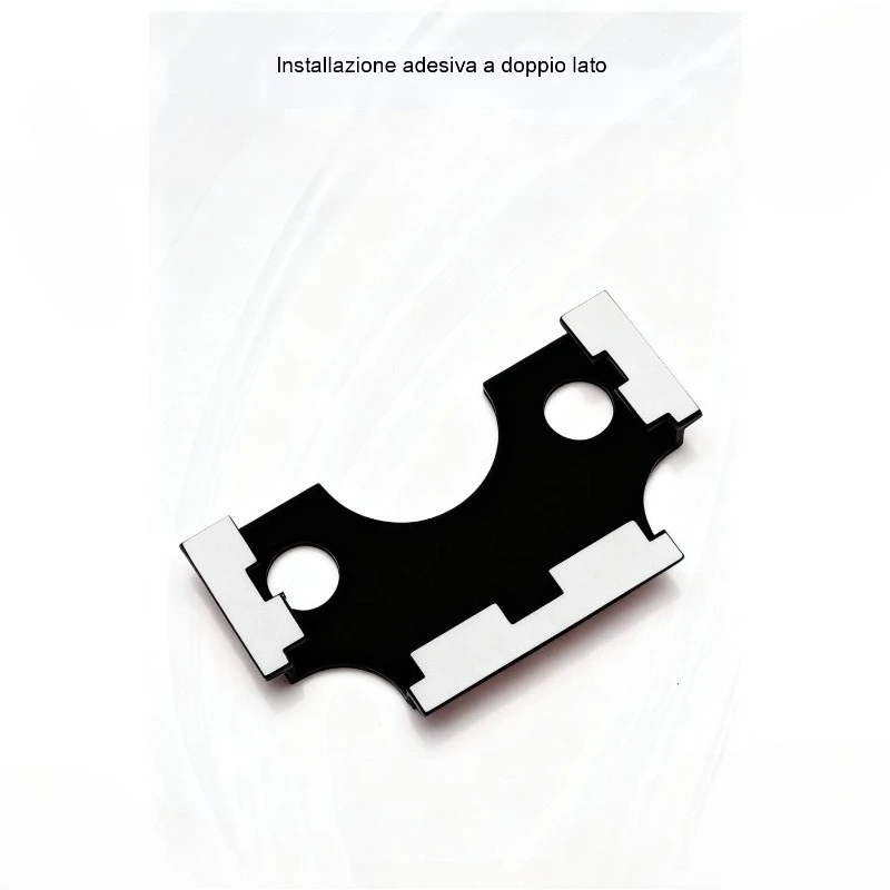 1 pc adhesive-mounted storage box suitable for organizing business cards and fuel cards in a vehicle