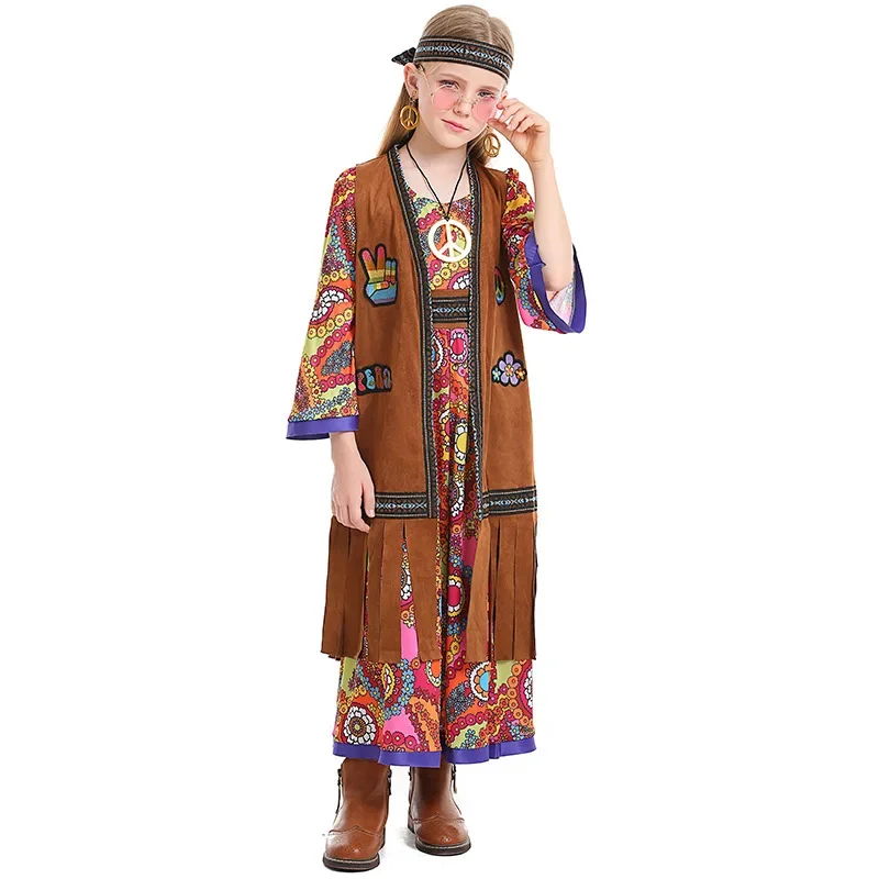 

60s Vintage Disco Hippie Costume Country Singer Costume