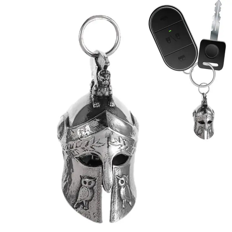 Good Luck Bell Guardian Bells For Motorcycle 3D Stainless Steel Pendant With Clear Sound For Electric Scooter Motorcycle Pendant