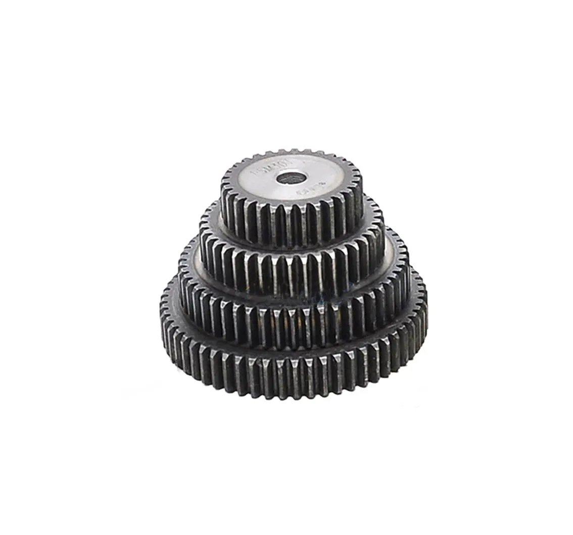 1Pcs 60-75 Tooth Mod 1.5 Spur Gear 1.5M 45# Carbon Steel Thick 15mm Metal Mechanical Transmission Pinion Gear