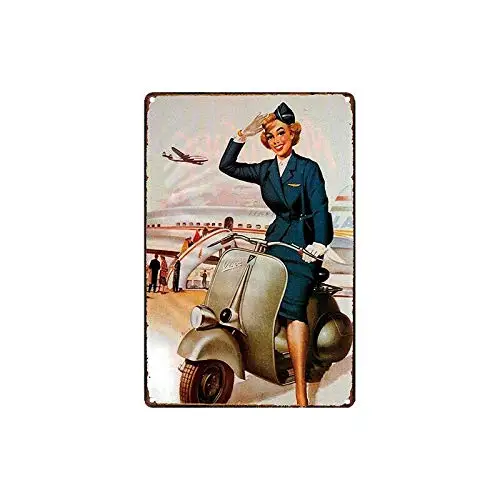 Retro Vintage Metal…