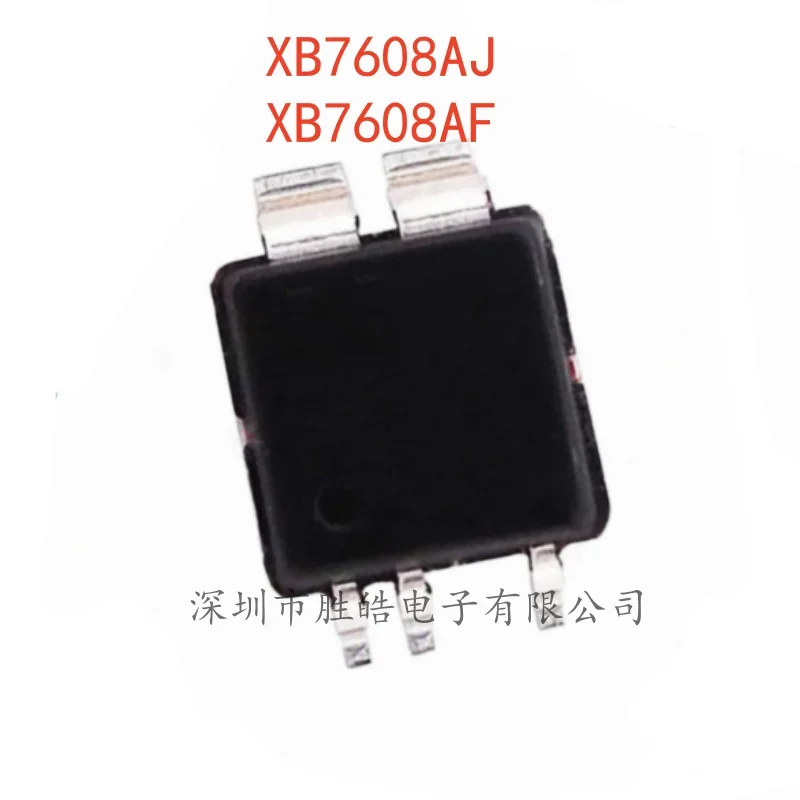 

(10PCS) NEW XB7608AJ 7608AJ / XB7608AF 7608AF 5V 2.4 A Lithium Battery Protection Integrated Circuit