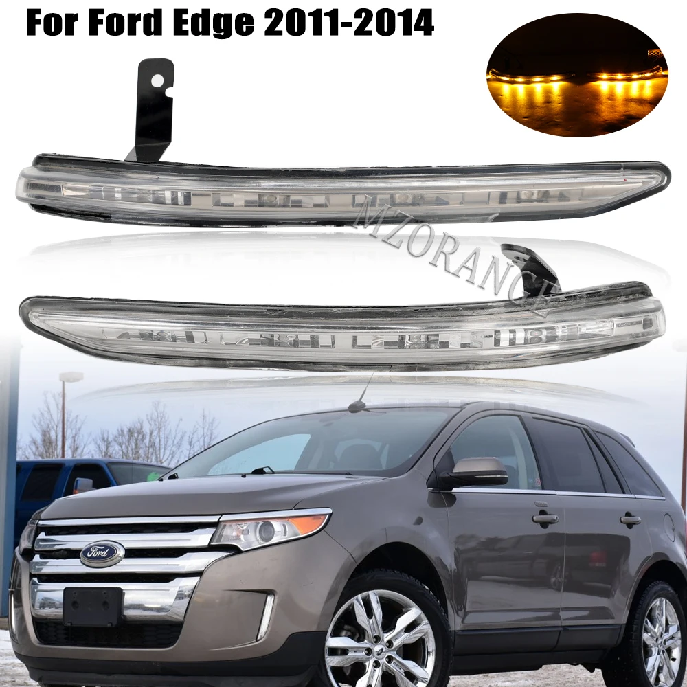 

for Ford Edge 2011 2012 2013 2014 side Mirror Turn Signal light Indicator rearview mirror lights led spare parts car accessories