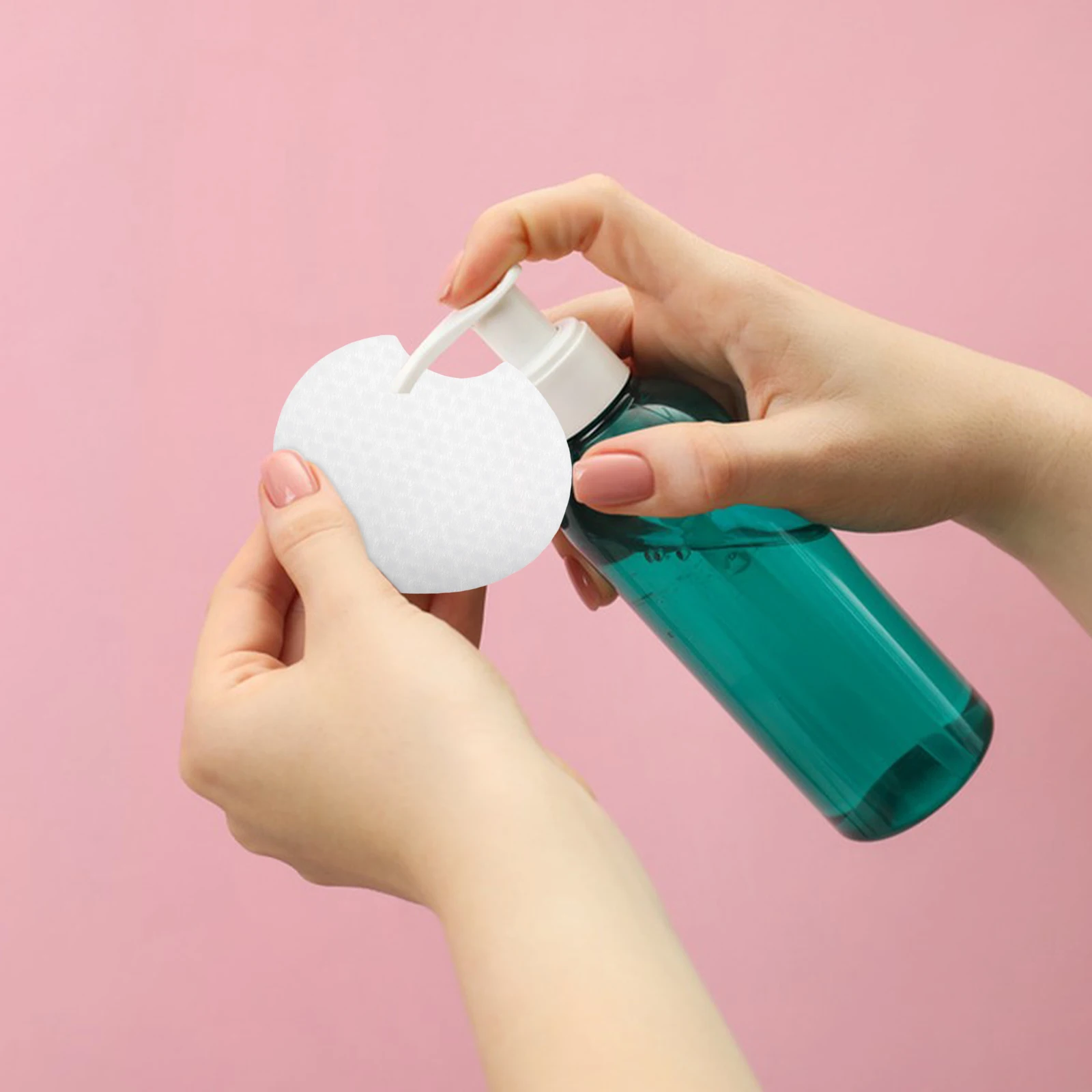 

300pcs Water-Salicylic Acid Face Cleaning Pads Makeup Remover Rounds Exfoliating Nonwoven Pads Deep Gentle Soft Facial Cleansing