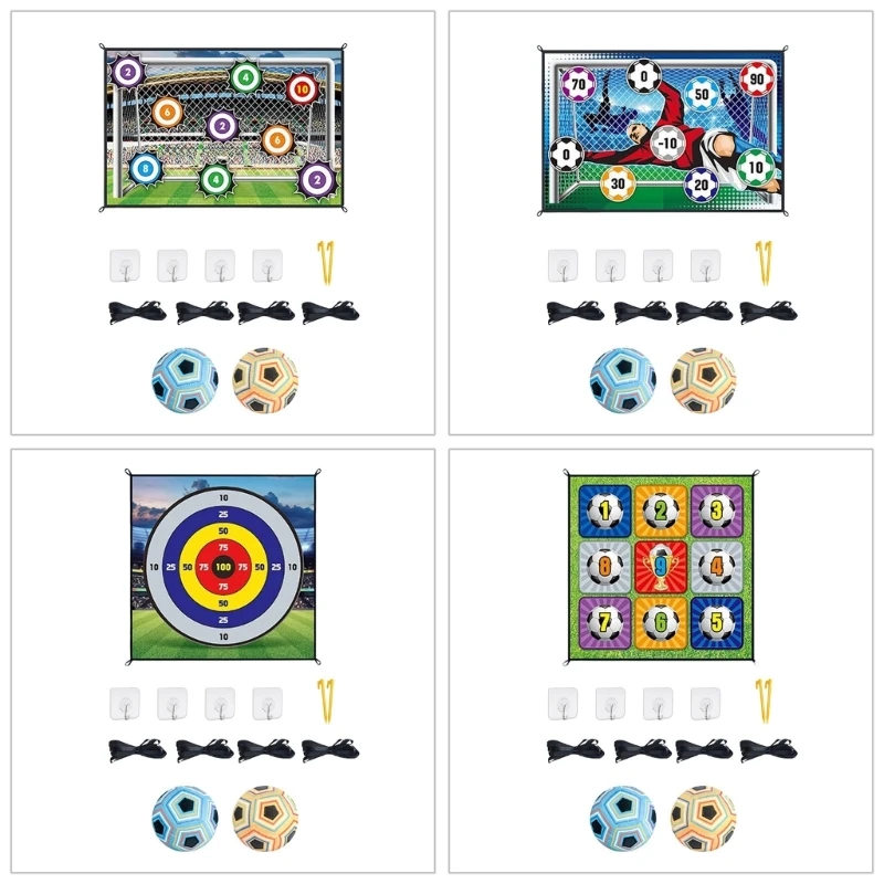 

Throw Toy with Soccer Throw Catch Game for Kids Outdoor and Coordination