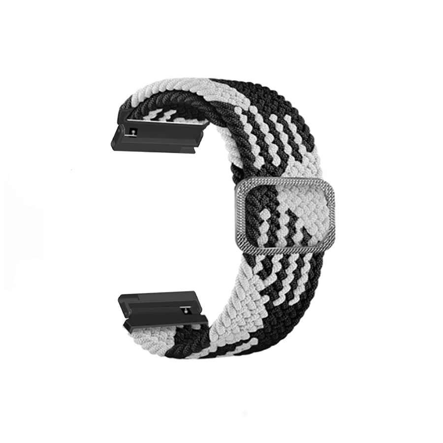 Braided Solo Loop Watch Band For Ticwatch Pro 5 Strap Sports Nylon Bracelet For Ticwatch Pro 5 Wristband Replacement Correa