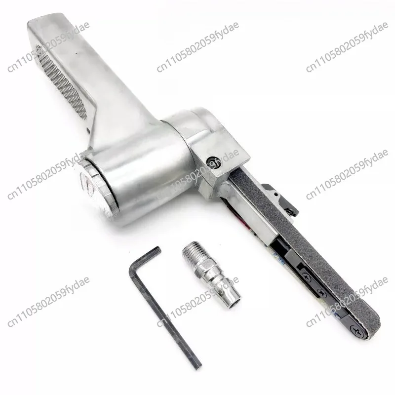 330x10 Belt Sander, Belt Grinder, Compact Pneumatic Handheld Belt Sander 3 Industrial Polishing Machine