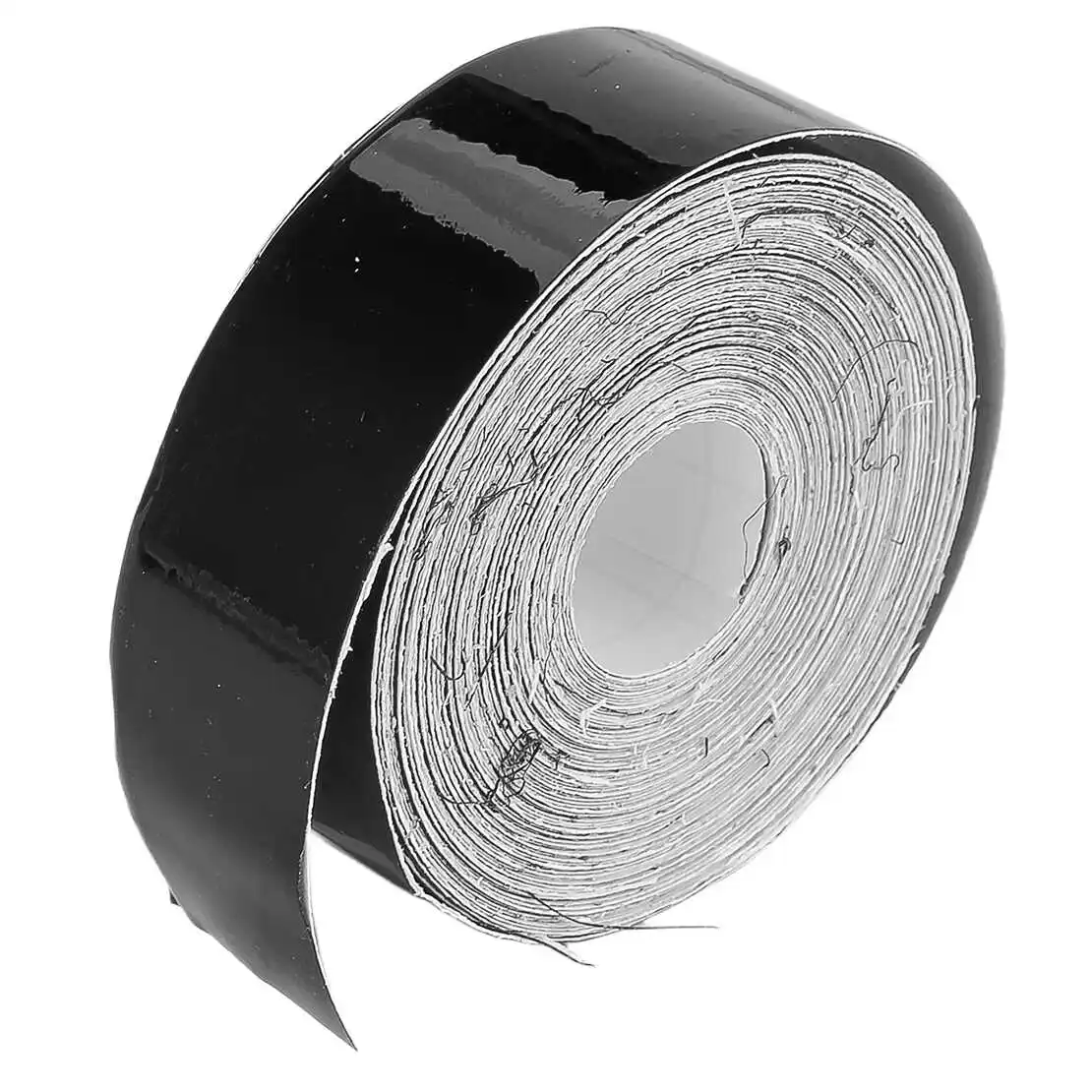 Universal Glossy Black Vinyl Wrap Self-Adhesive Window Door Trim Sticker 2cm*10m Auto Vehicle
