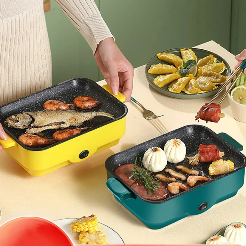 

다기능 전기 바베큐 그릴, 26 см 사각 미니 전기 베이embali 트레이, 팬케이크 스테 전기 Öl 전기, 주방