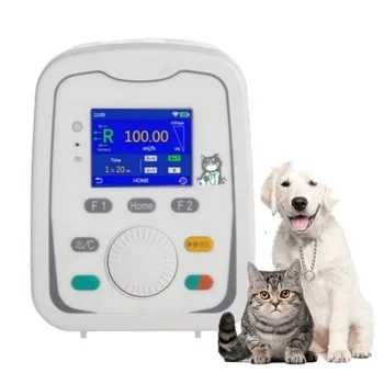 

Больничный портативный цифровой ветеринарный инфузионный насос с сенсорным экраном для домашних животных