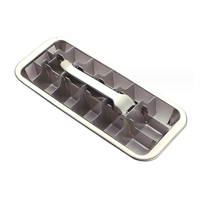 

304 Stainless Steel Quick-Frozen Ice Cubes Tray Homemade Ice Cube Mold Diy Ice Cube Mold Freezing for Making