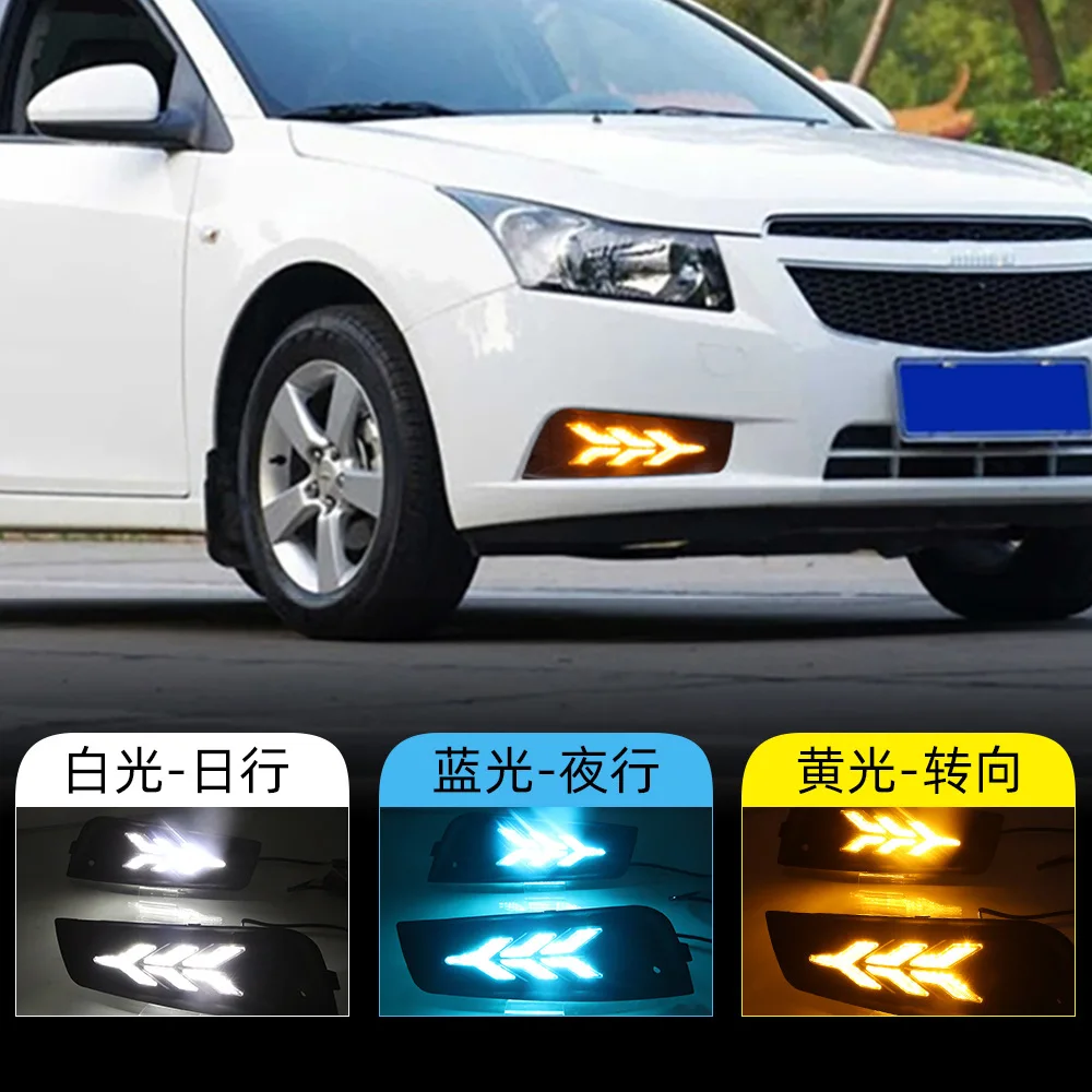 

For Chevrolet Cruze 2009-2014 Daily running lights LED Flowing Daily Running Lights Cruze Daily running lights