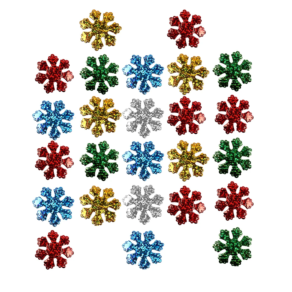 

200pcs Party Decor Christmas Snowflake Decorations Simulation Snowflake For Wedding Holiday New Year Party Xmas Scene Home