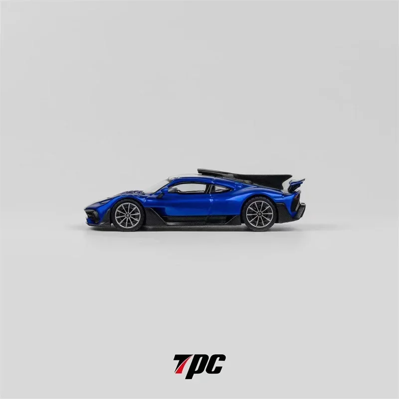 TPC 1:64 ONE أزرق داكن محدود500 مجموعة نماذج سيارة مصبوبة مصغرة