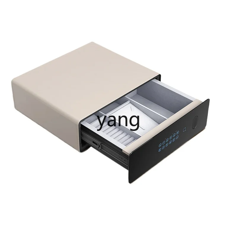 

LH household small anti-theft wardrobe safe car smart fingerprint password box