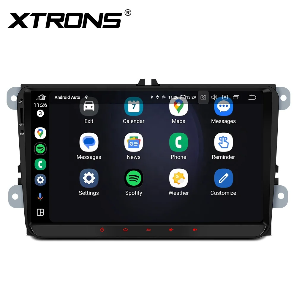 XTRONS 9 بوصة 4 + 64GB 6125 نظام ملاحة السيارة العالمي أندرويد 4G 2K شاشة الإخراج البصري TDA7808 مضخم رقمي وDTS #4