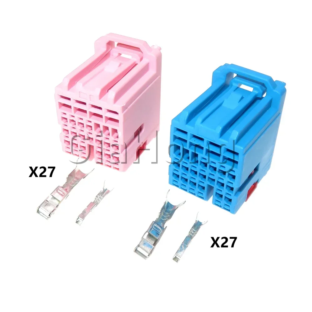 

1 Set 27 Ways AC Assembl 2098067-2 2098067-5 Car Body Computer Module BCM Composite Connector Auto Unsealed Cable Harness Socket