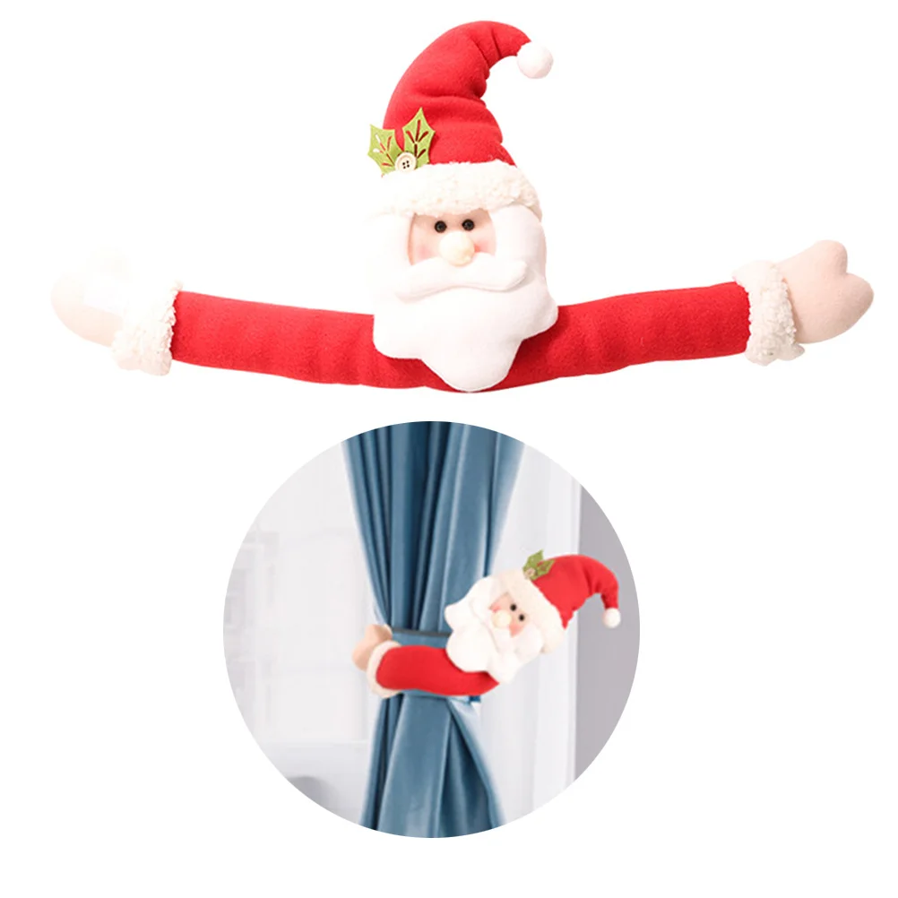 

Christmas Curtain Buckle Elk Shape Cartoon Buckle For Bedroom Window Festival Decoration Home Decor Supplies