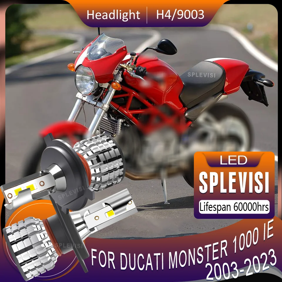 

3-Year Hassle-Free Warranty motorcycle Headlight for Ducati Monster 1000 ie 2003 2004 2005 2006 2007 2008 2009 2010 2011-2023