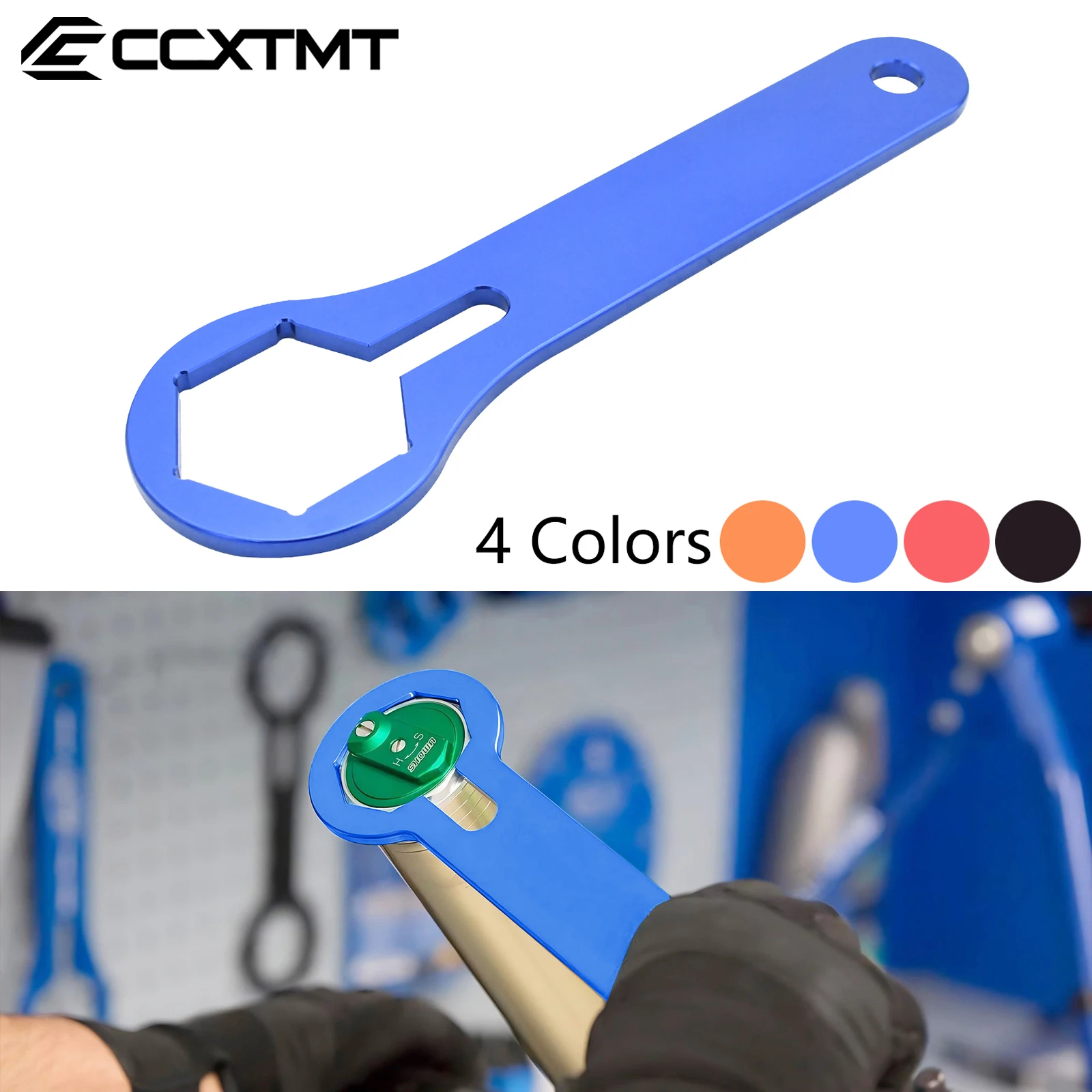 50mm WP Dual Chamber Fork Cap Wrench Tool For Husqvarna FC TC FE TE FX TX 125 250 300 350 400 450 501 2014-2022 For KTM EXC EXCF
