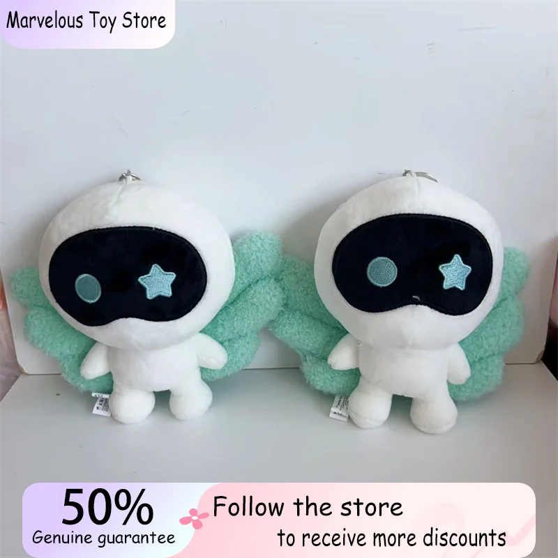 

Корея Wootteo плюшевая игрушка Kawaii мягкая кукла для рюкзака кулон волна новый JIN дизайн крылья астронавта брелок для фанатов поддержка подарок