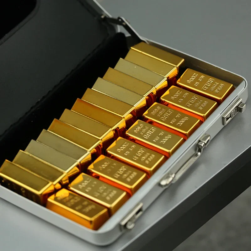 1/6 Scale Gold Bricks Magnets Gold Bars Model for 12\