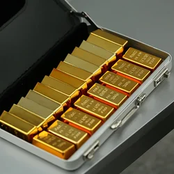 1/6 Scale Gold Bricks Magnets Gold Bars Model for 12