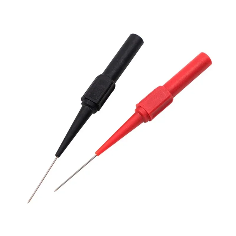 10 Stuks 30V Diagnostic Tools Multimeter Test Lead Extension Terug Piercing Naald Tip Sondes Auto Automotive Test Probe Kit 0.7MM - afbeelding 1