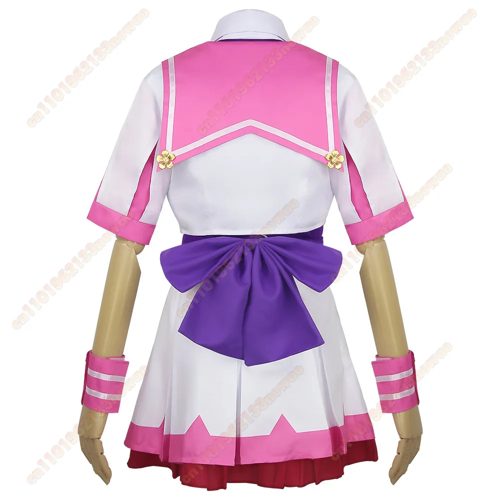 MINISO Uma Musume Pretty Derby 스페셜 위크/트레이시/사일런트 스즈카/오구리 모자 코스프레 의상 애니메이션 게임 슈트 2D Comic-Con