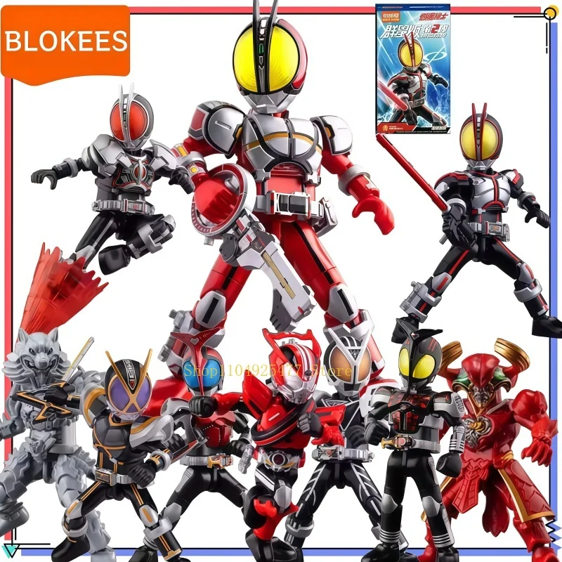BLOKEES Kamen Rider Building Blocks Stars Second Edition Accelerated World Micro-particle Boys and Girls DIY Puzzle Toys