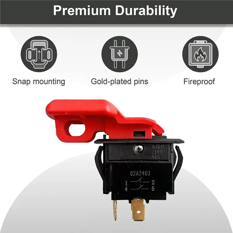 For Dewalt D24000 N885757 5140010-63 N020198 618662-00 Tile Saw Switch Planer Switches Table Saw Switch 5140007-77