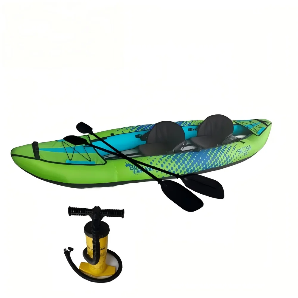 

Inflatable Fishing Boat Quality Assurance Inflatable PVC Kayak Stable Design for River Drifting Outdoor Inflatable Kayak Boat fo
