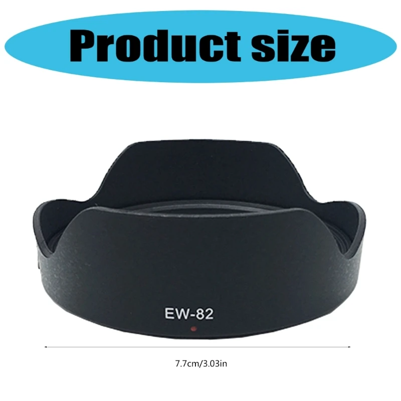 Paraluce reversibile EW-82 per riparazione della protezione della fotocamera EF 16-35mm f/1.4 IS
