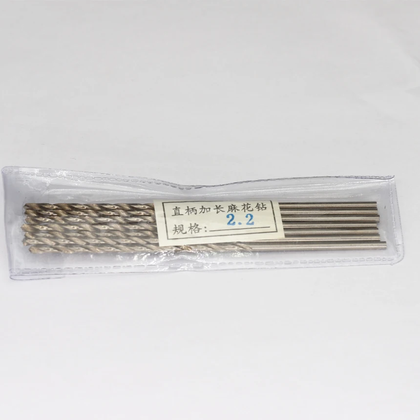 2mm 2.1mm 2.2mm 2.3mm 85mm 90mm 120mm Extra Long Plastic Metal Wood AL High Speed Steel HSS Straight Shank Twist Drill Bit