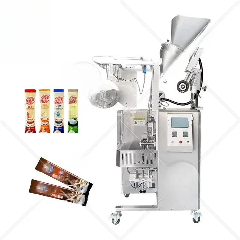 Vertical Ground Coffee Sugar Powder Filling Machine Stick Pack Packaging Machine Automatic Sachet Sealer for Coffee Production